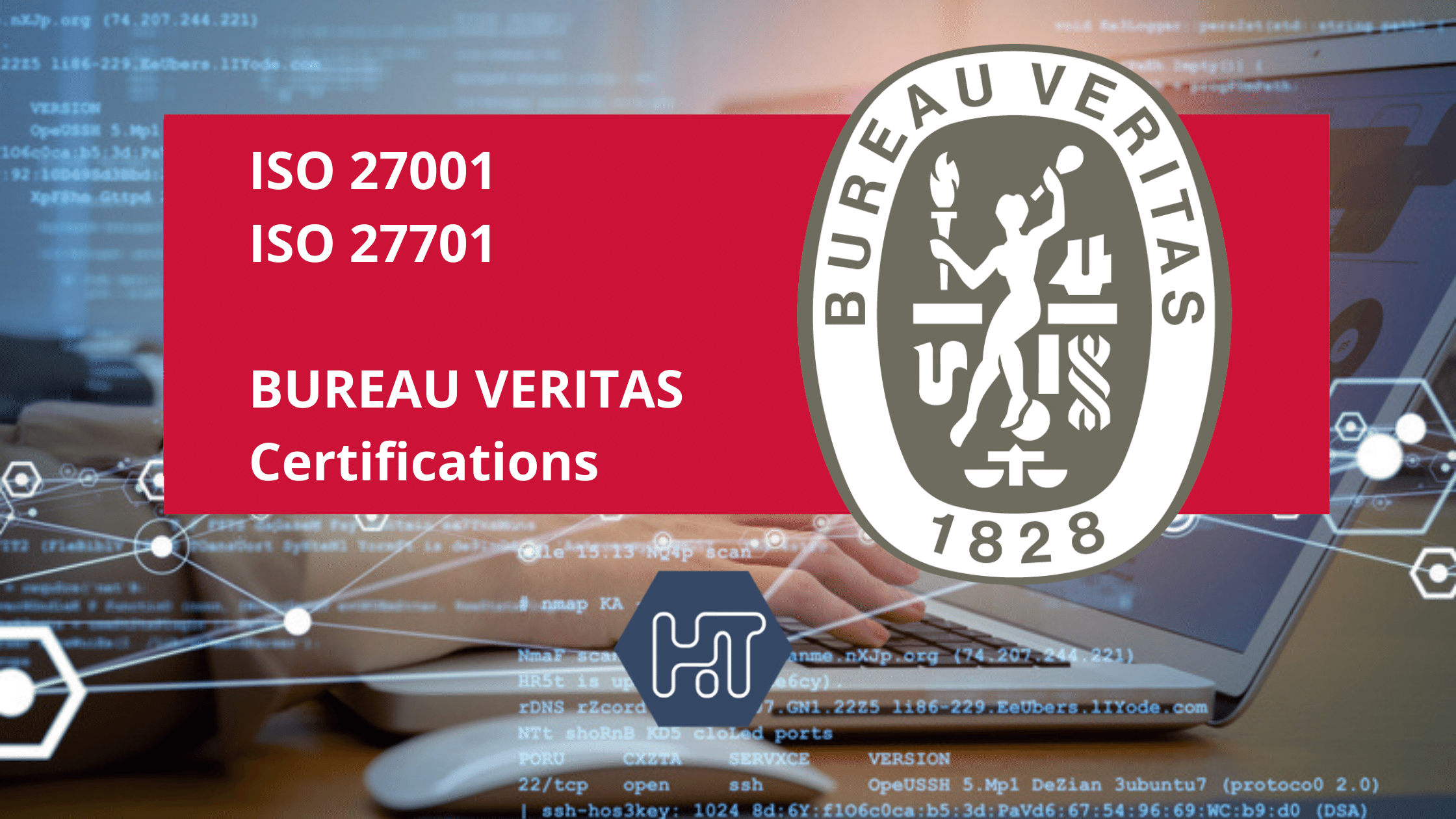 Harington reçoit les certifications ISO 27001 et ISO 27701, délivrées par Bureau Veritas Certification, le leader mondial de la certification.